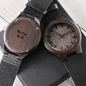 20. Engraved Wooden Watch- You can do it