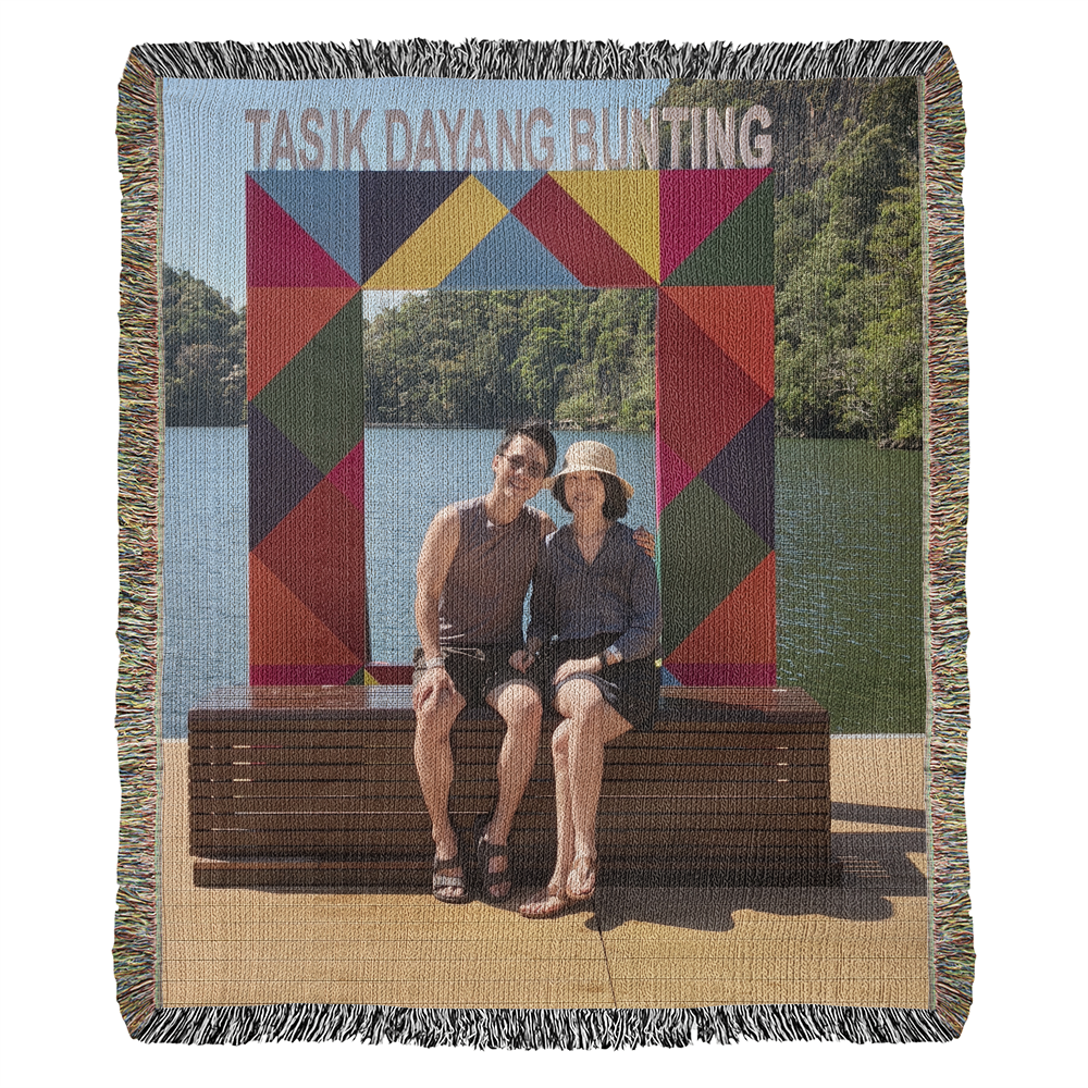 22. Heirloom Photo Woven Blanket (Portrait)