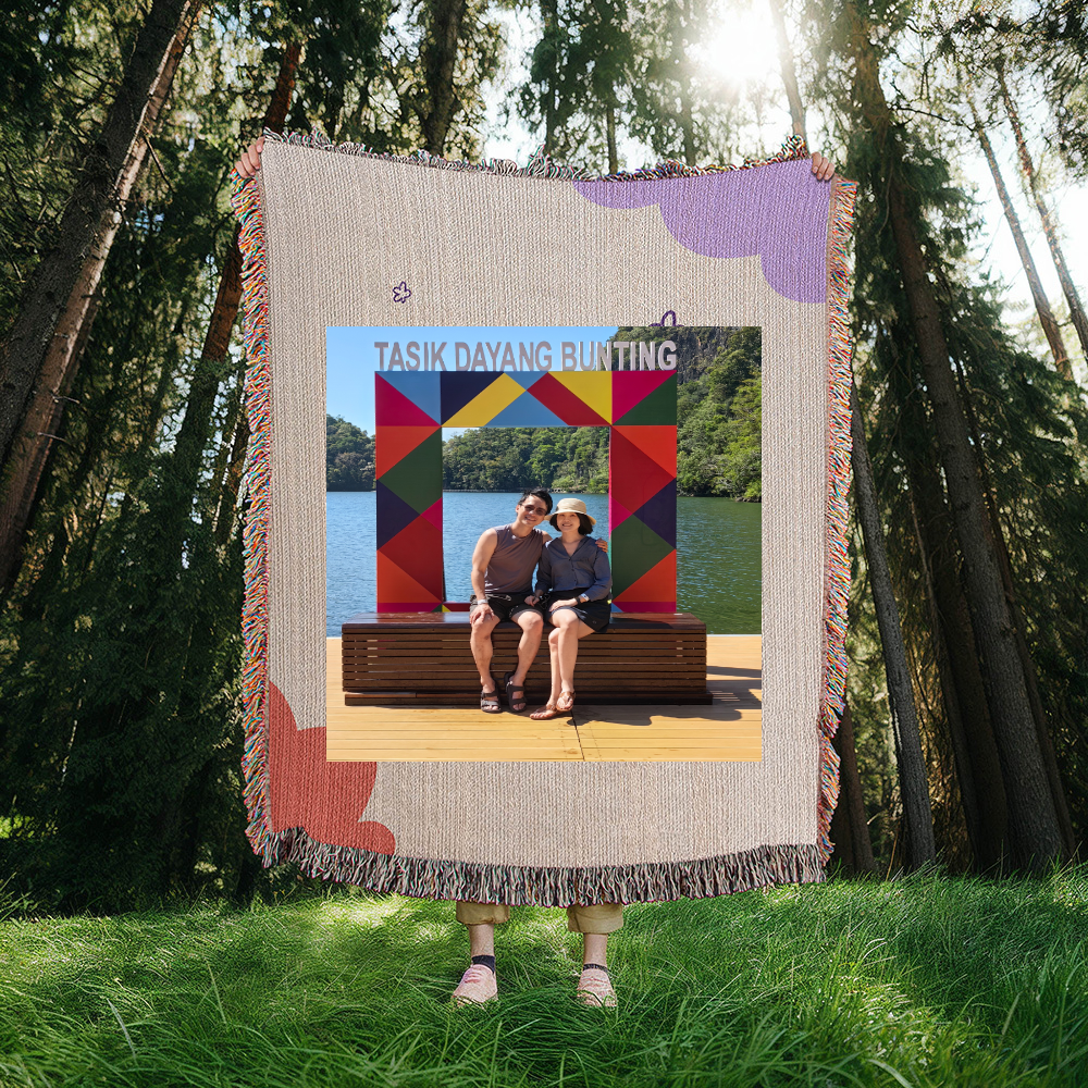 22. Heirloom Photo Woven Blanket (Portrait)