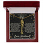 ShineOn Fulfillment Jewelry 18k Yellow Gold Finish / Luxury Box / August Love'sTimeline™ - A Necklace of Perpetual Devotion