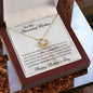 ShineOn Fulfillment Jewelry Eternal Maternal™ - Love-Knot Necklace