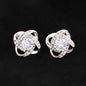 ShineOn Fulfillment Jewelry Love Knot Stud Earrings