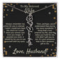 ShineOn Fulfillment Jewelry Polished Stainless Steel / Standard Box / September Love'sTimeline™ - A Necklace of Perpetual Devotion