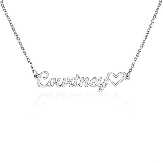 ShineOn Fulfillment Jewelry Polished Stainless Steel / Standard Box Love's Signature Pendant™